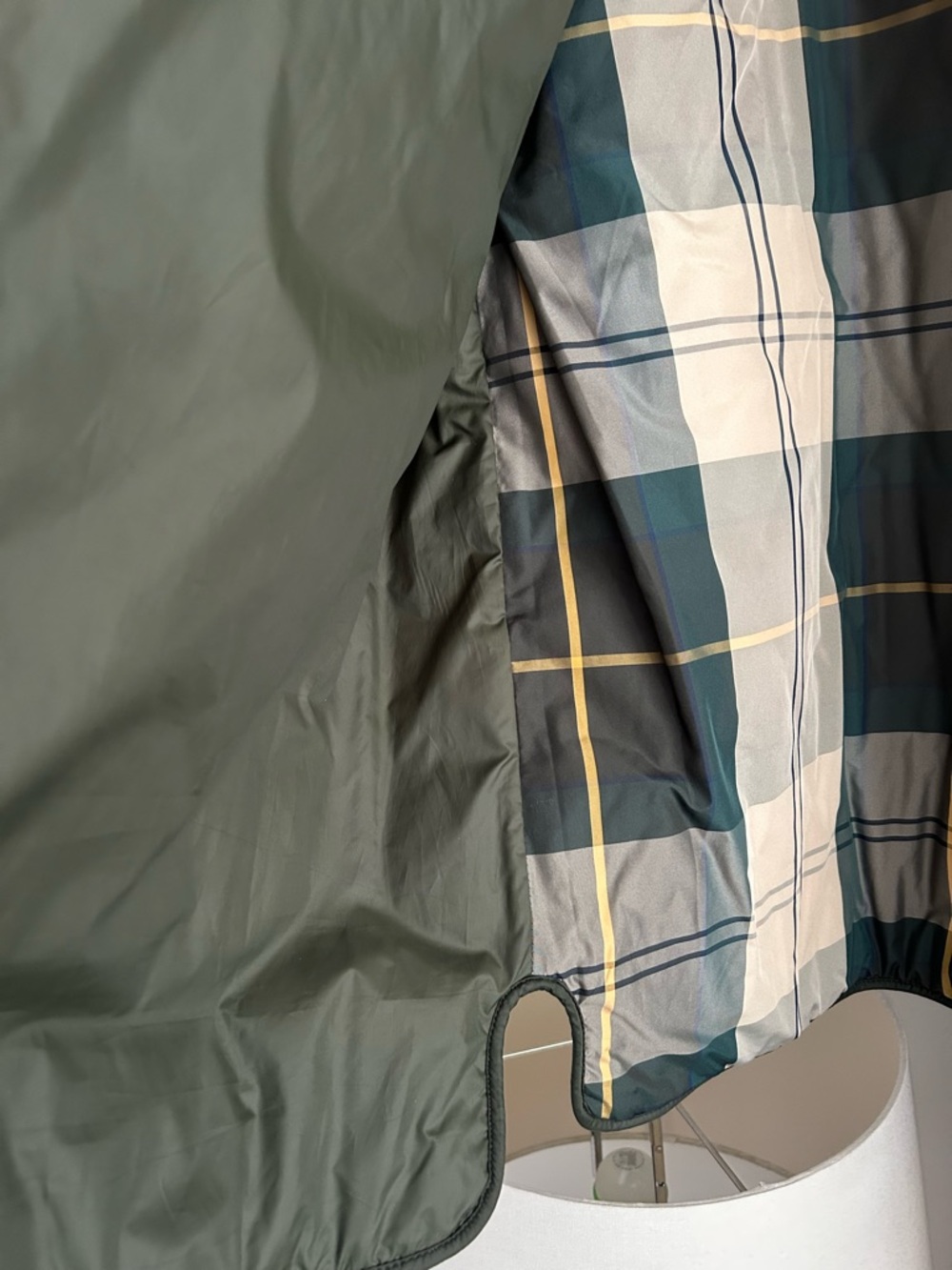 New Barbour green quilted jacket 2X - Picture 5 of 6